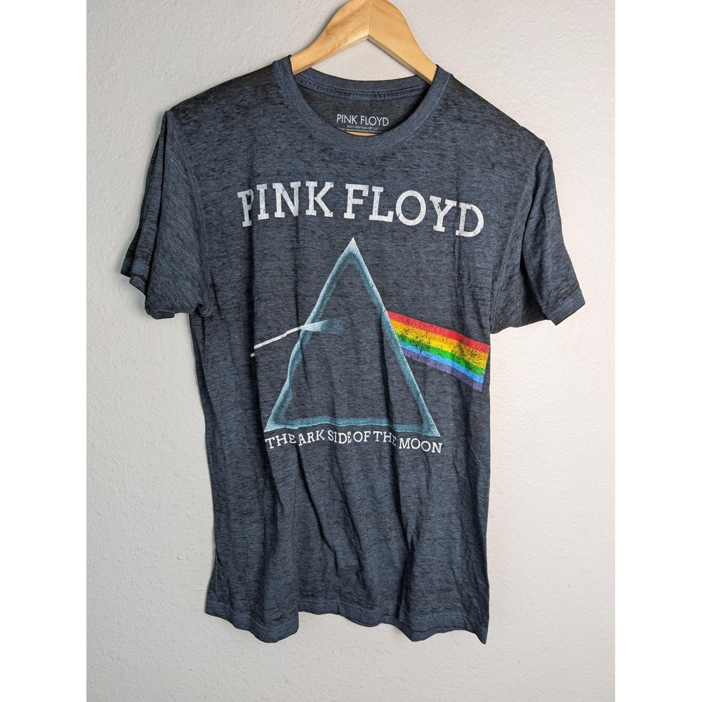 Pink Floyd Shirt‎ Mens M Gray Graphic Short Sleeve Crewneck Cotton/Poly Tagless